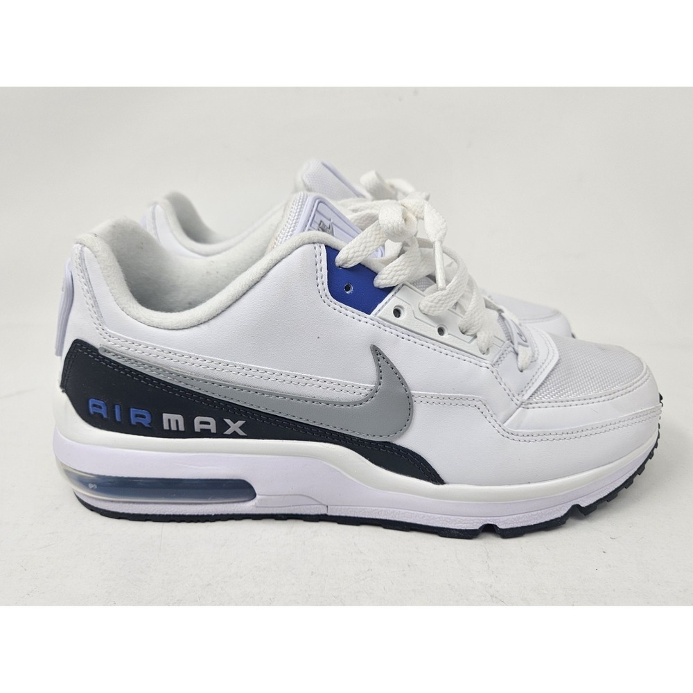 Nike Air Max LTD 3, White Game Royal Dark Smoke Grey, Men's 7.5M, CW2649, EUC!